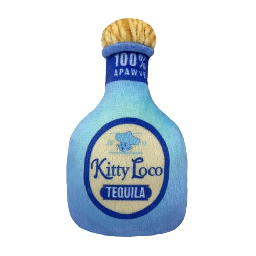 Huxley & Kent Katzenspielzeug | Kitty Loco Tequila | Windelstunde Starkes Katzenminze gefülltes Katzenspielzeug | Weiches Plüsch-Kittyspielzeug mit Katzenminze und Knistern | Kittybelles Huxley & Kent Katzenspielzeug | Kitty Loco Tequila | Windelstunde Starkes Katzenminze gefülltes Katzenspielzeug | Weiches Plüsch-Kittyspielzeug mit Katzenminze und Knistern | Kittybelles von Huxley & Kent