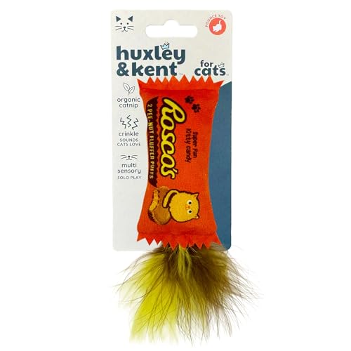 Huxley & Kent Katzenspielzeug | Roscos Fluffer Puffs | Starkes Katzenminze Gefülltes Katzenspielzeug | Weiches Plüsch Kitty Spielzeug mit Katzenminze und Knistern | Kittybelles Huxley & Kent Katzenspielzeug | Roscos Fluffer Puffs | Starkes Katzenminze Gefülltes Katzenspielzeug | Weiches Plüsch Kitty Spielzeug mit Katzenminze und Knistern | Kittybelles von Huxley & Kent