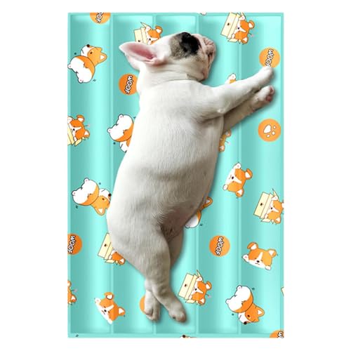 Huyeruie Kühlmatte für Hunde, waschbar, Sommer-Kühlmatte, Haustier-Kühlkissen, Decke, atmungsaktives Kühlkissen, Hundematte, Eismatte, Kühldecke, Kissen für extra große Hunde, Welpen, Katzen Huyeruie Kühlmatte für Hunde, waschbar, Sommer-Kühlmatte, Haustier-Kühlkissen, Decke, atmungsaktives Kühlkissen, Hundematte, Eismatte, Kühldecke, Kissen für extra große Hunde, Welpen, Katzen von Huyeruie