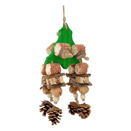 Huyeruie Papagei Spielzeug, Vogel Papagei Reißen Spielzeug, Vogel Kauspielzeug, Papagei Kauspielzeug, Conure Toys, Vogelkäfig Zubehör, Vogelspielzeug für Conure, Nymphensittich, Wellensittich von Huyeruie
