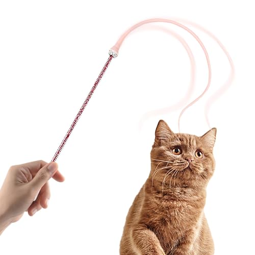 Katzenspielzeug, Katzenstab Spielzeug - Lustiges interaktives Katzenspielzeug, Teaser Stick | Interaktives Katzenspielzeug Simuliertes Katzenspielzeug mit Mausschwanz, Lieferungen Katzenspielzeug, Katzenstab Spielzeug - Lustiges interaktives Katzenspielzeug, Teaser Stick | Interaktives Katzenspielzeug Simuliertes Katzenspielzeug mit Mausschwanz, Lieferungen von Huyeruie