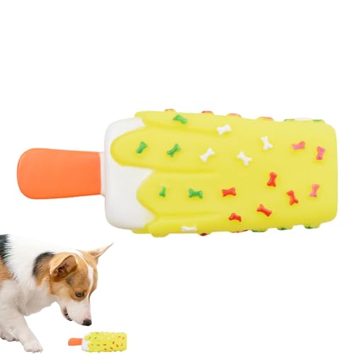 Kauspielzeug für Welpen, Kauspielzeug für Hunde, Eiskauer für Welpen - Kauspielzeug für Haustiere quietschend in Lebensmittelform, Masti-Spielzeug Kauspielzeug für Welpen, Kauspielzeug für Hunde, Eiskauer für Welpen - Kauspielzeug für Haustiere quietschend in Lebensmittelform, Masti-Spielzeug von Huyeruie