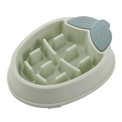 Langsamer Futternapf für Hunde, lustige, interaktive Futternapf, lustiger, interaktiver Hundenapf, langsames Lecken von Kätzchen, langsames Futter und Labyrinth-Puzzle-Design, gesunde Ernährung von Huyeruie