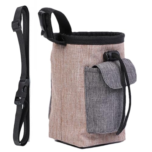 Leckerli-Tasche für Hundetraining, tragbare Leckerli-Snack-Tasche – Leckerli-Tragetasche für Leckerli-Aufbewahrung, für Reisen, Hundespaziergänge, Welpentra von Huyeruie