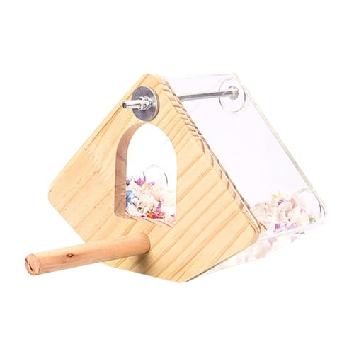 Vogel-Nistkasten - Lovebirds Niststation Haus - Klar Leicht zu reinigen Sittich Nistkasten für Finken, andere Wildvögel, Papagei Vogel-Nistkasten - Lovebirds Niststation Haus - Klar Leicht zu reinigen Sittich Nistkasten für Finken, andere Wildvögel, Papagei von Huyeruie