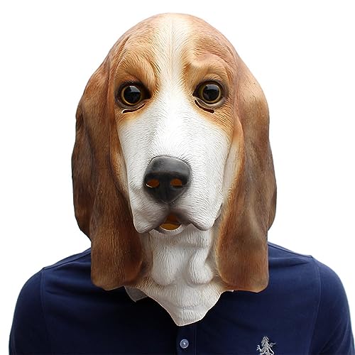 Hund Haustier Latex Maske Horror Kopfbedeckung für Halloween Karneval Kostüm Party Requisiten Hund Haustier Latex Maske Horror Kopfbedeckung für Halloween Karneval Kostüm Party Requisiten von Hworks