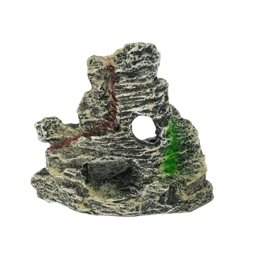 Hxhsgmeh Aquarium Dekoration Harz Felsen Mini Künstliche Dekorationsfelsen Aquarium Dekoration Kleine Felsen für Fischtank Dekorationen Typ B von Hxhsgmeh