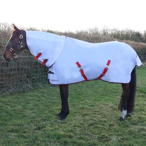 HYCONIC Combo Fliegendecke, Weiß, 1,8 m von Hy Equestrian