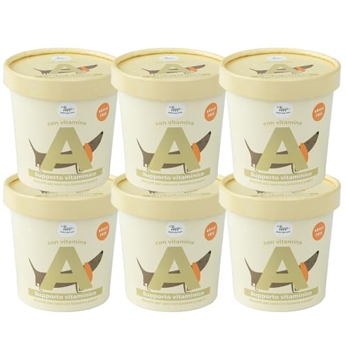 Getreidefreie Hundekekse Joghurt und Banane mit Vitamin A | 100% natürlich für die Gesundheit von Fell und Sehkraft | Multivitamin-Snack Glutenfrei | 6 x 600g Kekse Hund Hygge Dog von Hygge