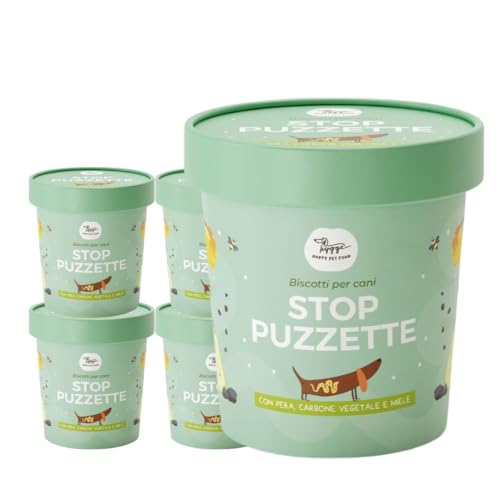 Hygge Dog Kekse für Hunde mit Gastrointestinalproblemen Stop Puzzette | Reich an Pflanzenkohle FOS und MOS | Die einzigen Probiotika für Hunde mit Birne | 4 x 400 g | Italienisches Ergänzungsfutter Hygge Dog Kekse für Hunde mit Gastrointestinalproblemen Stop Puzzette | Reich an Pflanzenkohle FOS und MOS | Die einzigen Probiotika für Hunde mit Birne | 4 x 400 g | Italienisches Ergänzungsfutter von Hygge