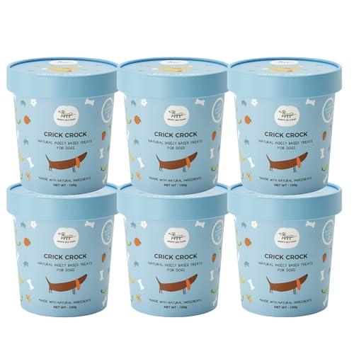Hypoallergene Hundekekse auf Basis von Insektenprotein | Crick Crok | Leckerer und gesunder Hundesnack, geeignet für alle Größen und Altersgruppen | ausreichend Vorrat für 6 Monate, 600 g | Hygge Dog von Hygge