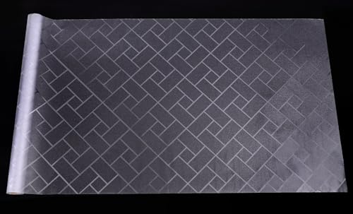 Hygger CO2 Aquarium-Hintergrund, Papierdekoration, Aquarium-Hintergrund, elektrostatischer Klebstoff, kein Kleber, einfach zu installieren, wiederverwendbar (30 cm H x 90 cm L, Gitter-Transparent) von Hygger CO2