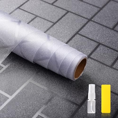 Hygger CO2 Aquarium-Hintergrund, Papierdekoration, Aquarium-Hintergrund, elektrostatischer Klebstoff, kein Kleber, einfach zu installieren, wiederverwendbar (60 cm H x 200 cm L, Gitter-Transparent) von Hygger CO2