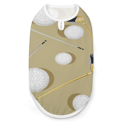 Bedruckte Kleidung mit Cartoon-Golfspiel, cooles Welpen-Shirt für kleine, mittelgroße und große Haustiere, Hunde und Katzen, Größe XXL Bedruckte Kleidung mit Cartoon-Golfspiel, cooles Welpen-Shirt für kleine, mittelgroße und große Haustiere, Hunde und Katzen, Größe XXL von Hyghfg