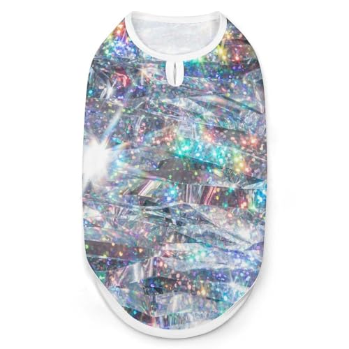 Glitzernde Haustier-T-Shirts, coole Welpen-Shirts für kleine, mittelgroße und große Haustiere, Hunde, Katzen, Größe XXL Glitzernde Haustier-T-Shirts, coole Welpen-Shirts für kleine, mittelgroße und große Haustiere, Hunde, Katzen, Größe XXL von Hyghfg