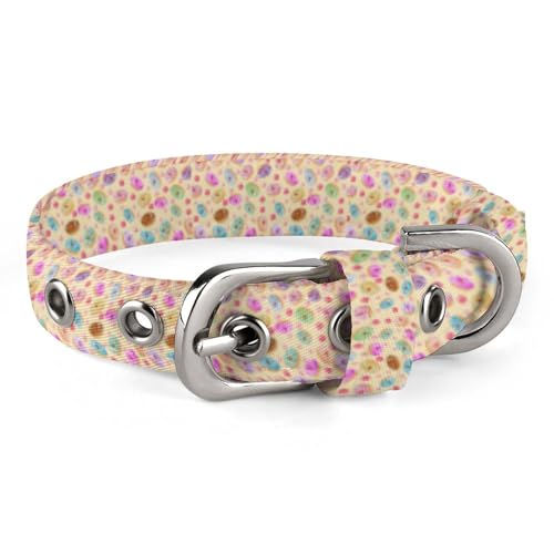 Verstellbare Donuts mit einem Obst-Hundehalsband, bequemes Haustierhalsband für kleine bis mittelgroße Hunde Verstellbare Donuts mit einem Obst-Hundehalsband, bequemes Haustierhalsband für kleine bis mittelgroße Hunde von Hyghfg