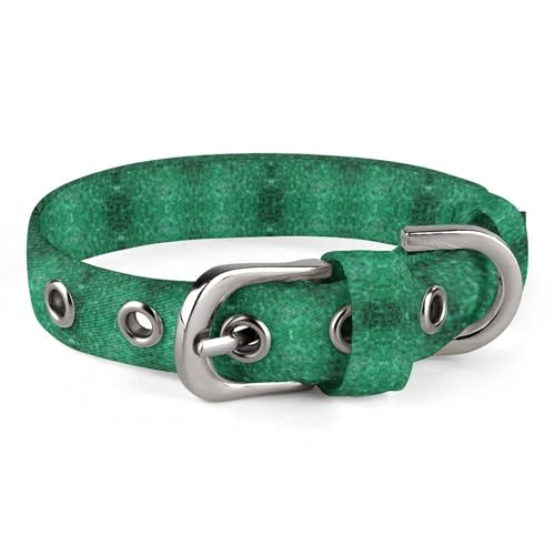 Verstellbares, schönes, smaragdgrünes Glitzer-Hundehalsband, bequemes Haustierhalsband für kleine bis mittelgroße Hunde Verstellbares, schönes, smaragdgrünes Glitzer-Hundehalsband, bequemes Haustierhalsband für kleine bis mittelgroße Hunde von Hyghfg