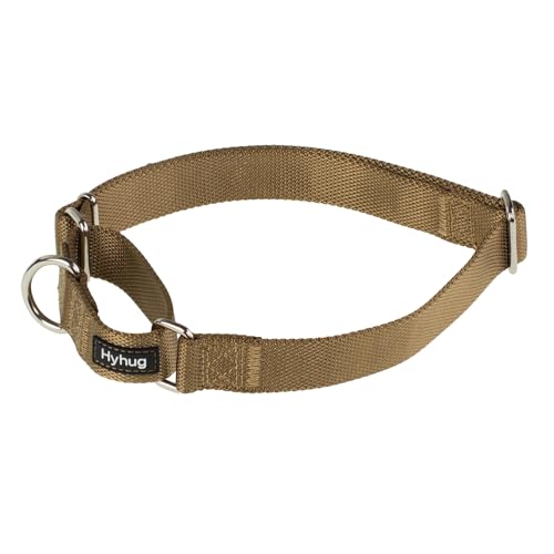 Hyhug Martingal Hundehalsband mit Schnalle: Ausbruchsicher, rutschfestes Robustes Polyester, farbechtes verstellbares Haustierzubehör für mittelgroße Hunderassen (Mittel, Army Gelb) Hyhug Martingal Hundehalsband mit Schnalle: Ausbruchsicher, rutschfestes Robustes Polyester, farbechtes verstellbares Haustierzubehör für mittelgroße Hunderassen (Mittel, Army Gelb) von Hyhug