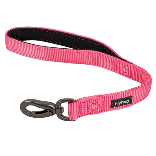 Hyhug Traffic Strapazierfähige Nylon-Kurzleine mit weich gepolstertem Neopren-gefüttertem Griff, für mittelgroße und große Riesenhunde – Spaziergänge, professionelles Training, den täglichen Gebrauch, Hyhug Traffic Strapazierfähige Nylon-Kurzleine mit weich gepolstertem Neopren-gefüttertem Griff, für mittelgroße und große Riesenhunde – Spaziergänge, professionelles Training, den täglichen Gebrauch, von Hyhug