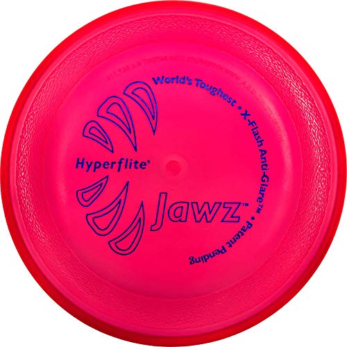 Bissfeste – Jawz best-flying durchtrittsichere Sport Competition Dog Disc – Mango, 22,2 cm, 2 Pack von Hyperflite