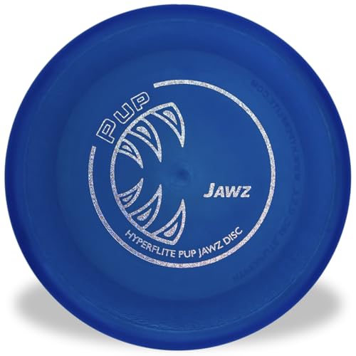 Hyperflite Hunde Frisbee Jawz bissfest für den kleinen Hund BLAU von Hyperflite