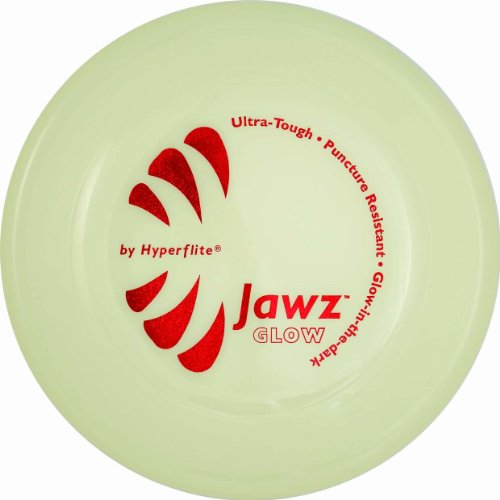 Hyperflite Hunde-Flugscheibe Jawz Pup, 7 Zoll, Leuchtet im Dunkeln Hyperflite Hunde-Flugscheibe Jawz Pup, 7 Zoll, Leuchtet im Dunkeln von Hyperflite