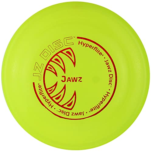 Hyperflite K10 Jawz bissfeste Hunde Frisbee GELB mit X-Flash Anti Glanz gegen Sonnenblitze von Hyperflite