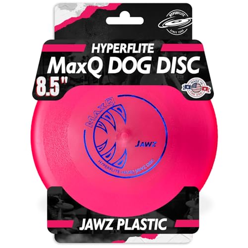 Hyperflite MaxQ Jawz Dog Disc 8.5 (150g) | Offizielle Skyhoundz Fliegenscheibe für Training, Apportieren & Poolspiele | Langfliegendes, langlebiges Hundejagdspielzeug für Outdoor-Spielen | Einfacher von Hyperflite