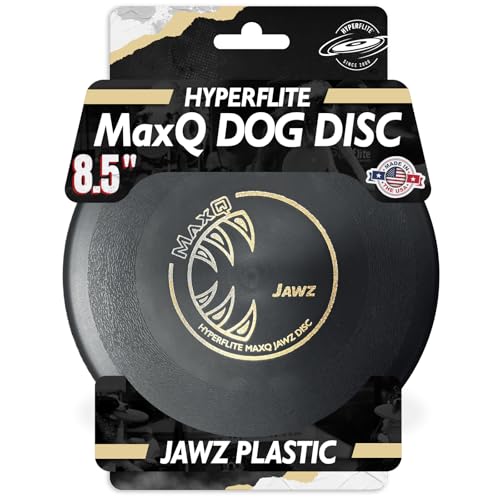 Hyperflite MaxQ Jawz Dog Disc 8.5 (150g) | Offizielle Skyhoundz Fliegenscheibe für Training, Apportieren & Poolspiele | Langfliegendes, langlebiges Hundespielzeug für Outdoor-Spielen | Einfacher Griff von Hyperflite