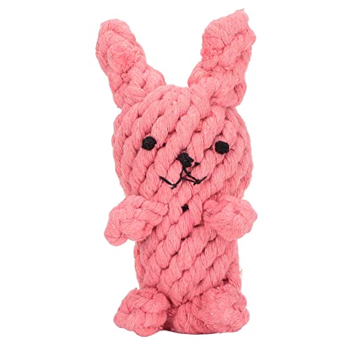 5-teiliges Baumwollseil-Kaninchenspielzeug, Bissfestes Hundekauspielzeug für Kleine, Mittelgroße und Große Hundewelpen, Niedliche Haustiere von Hyuduo