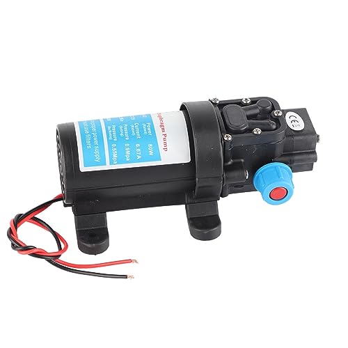 Hyuduo Micro Electric Membran Wasserpumpe mit Starker Anpassungsfähigkeit für das Waschen des Autos - Pestizidwiderstand für die Wasserreinigung - 80W (12V) von Hyuduo