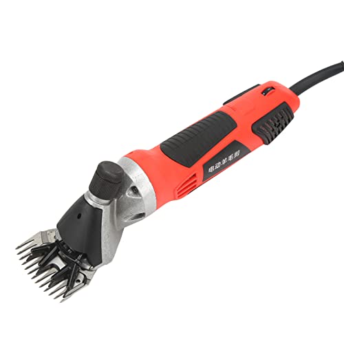 Hyuduo Pflege Clippers Hocheffizienz Schafsschere Elektrische Elektroschneider für Lamas, ABS -Material (EU -Stecker 220 V) von Hyuduo