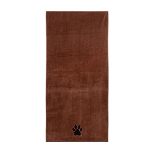 Haustierhandtuch, wasserabsorbierend, glättend, bequem, Haushalt, Hundebadetuch, wärmendes Handtuch, geschmeidig, atmungsaktiv, Hundebadetuch, Café von Hyunlai