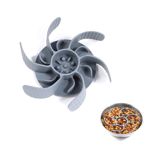 Hunde Langsamer Fressnapf, Silikon Hundenapf mit Saugnapf Slow Feeder Hundenapf Anti Schling Napf Hund Kieselgel Slow Feeder Bowl für Entlastet die Verdauung,Überessen Hunde und Katzen Reduzieren Hunde Langsamer Fressnapf, Silikon Hundenapf mit Saugnapf Slow Feeder Hundenapf Anti Schling Napf Hund Kieselgel Slow Feeder Bowl für Entlastet die Verdauung,Überessen Hunde und Katzen Reduzieren von Hyxodjy