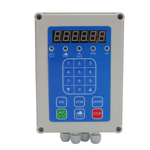 Hztyyier 24-V-Melkmaschinensteuerung, Hochempfindliche Automatische Melkzeugfreigabe, Einstellbare Pulsation für Milchkühe Hztyyier 24-V-Melkmaschinensteuerung, Hochempfindliche Automatische Melkzeugfreigabe, Einstellbare Pulsation für Milchkühe von Hztyyier