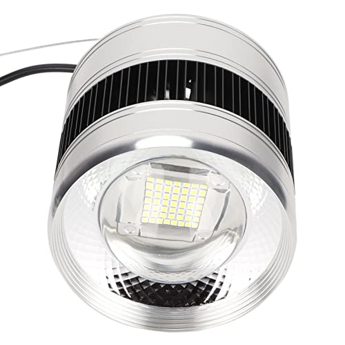 Hztyyier Aquarium-Licht, Augenschutz, Schöne 49-LED-Vollspektrum-Aquarium-Pendelleuchte mit Hoher Helligkeit für Aquarien (ZY-K3 US-Stecker 110 V) von Hztyyier