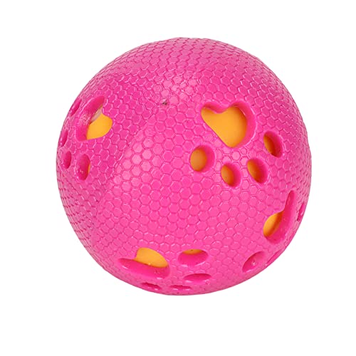 Hztyyier Hund Puzzle Ball Spielzeug Tiernahrung Abgabe Ball Giftfrei Zahnreiniger Outdoor Welpe (#3) von Hztyyier