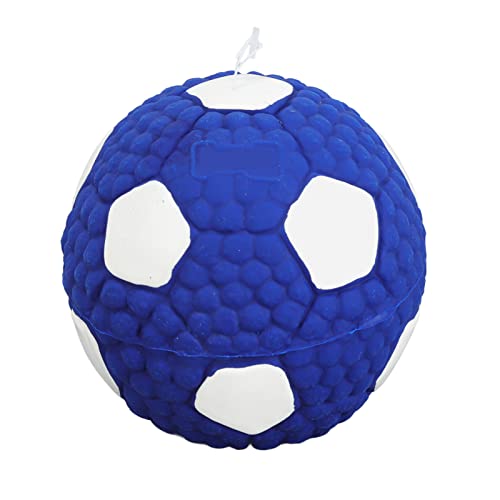 Hztyyier Hunde-Kicherball, Interaktiver Hundeball 9,5 cm Haustiergeschenk für Kleine Mittelgroße Hunde (Fußball L) von Hztyyier