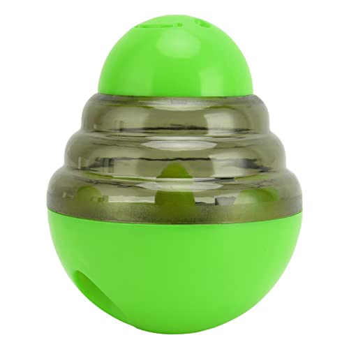 Hztyyier Leckerli-Spenderball für Hunde, Puzzle-Ball für Leckereien, Interaktiv, Tragbar, Langsame Fütterung für das Training (Grün) von Hztyyier