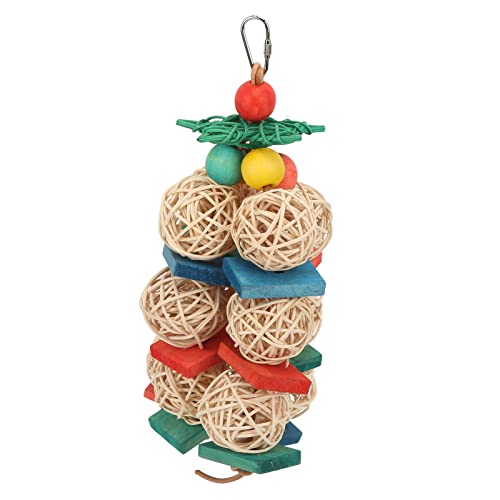 Hztyyier Papageien-Kauspielzeug, buntes hängendes Vogel-Kletterbiss-Spielzeug Papageien-Spielzeug Vogelkäfig-Spielzeug für Papageien, Sittiche, Sittiche, Wellensittiche, Lorikeet, Lovebird Hztyyier Papageien-Kauspielzeug, buntes hängendes Vogel-Kletterbiss-Spielzeug Papageien-Spielzeug Vogelkäfig-Spielzeug für Papageien, Sittiche, Sittiche, Wellensittiche, Lorikeet, Lovebird von Hztyyier