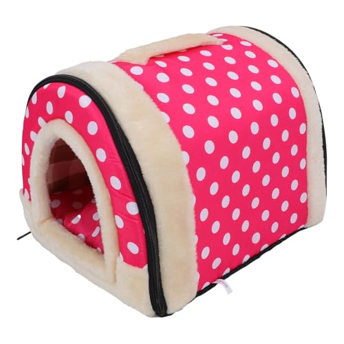 Tragbares Haustierhaus, Gemütliches, Halbgeschlossenes Haustierbett für Katzen und Kätzchen mit Stabilem Griff. Geräumiges Hundehaus aus Oxford-Stoff, Ideal für Winter und Sommer Tragbares Haustierhaus, Gemütliches, Halbgeschlossenes Haustierbett für Katzen und Kätzchen mit Stabilem Griff. Geräumiges Hundehaus aus Oxford-Stoff, Ideal für Winter und Sommer von Hztyyier