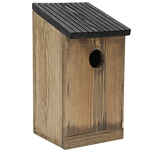 Vogelhaus Nester Zubehör Box Ornamente Haus Bluebird Korrosion Kiefer Insektensicher Box Haus Holz Vogelnest Produkt Anwendbare Objekte von Hztyyier