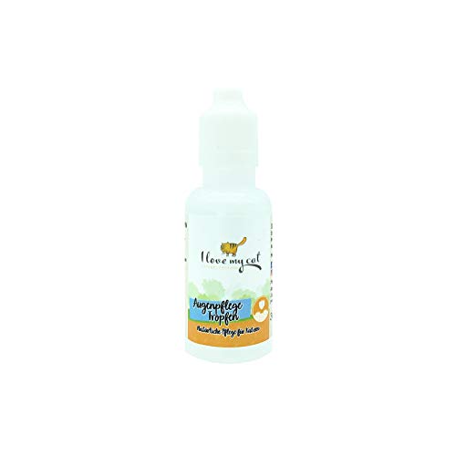 I love my cat Augenpflege-Tropfen – 30 ml. Hochwertiges Pflegeprodukt für Katzen, das speziell für die tägliche Pflege der Augen von Katzen entwickelt wurde. I love my cat Augenpflege-Tropfen – 30 ml. Hochwertiges Pflegeprodukt für Katzen, das speziell für die tägliche Pflege der Augen von Katzen entwickelt wurde. von I love my cat