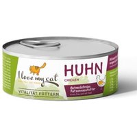 I love my cat Katzenfutter Nass mit Huhn - 100g von I love my cat