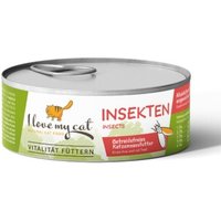 I love my cat Katzenfutter Nass mit Insekten von I love my cat