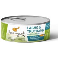 I love my cat Katzenfutter Nass mit Lachs und Truthahn von I love my cat