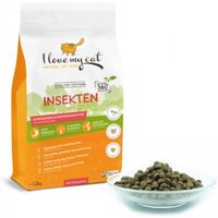 I love my cat Trockenfutter für Katzen mit Insektenprotein - 1,2 kg von I love my cat
