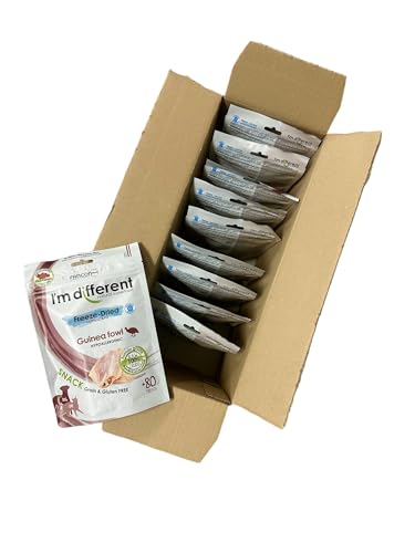 I'm different, Monoprotein gefriergetrockneter Snack, Faraona, 10 x 40 g von I'm Different