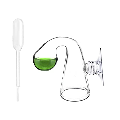 IAFVKAI CO2 Drop Checker für Aquarium Glas Kapazität Monitor CO2 Detektor mit Saugnapf für Bepflanztes Aquarium IAFVKAI CO2 Drop Checker für Aquarium Glas Kapazität Monitor CO2 Detektor mit Saugnapf für Bepflanztes Aquarium von IAFVKAI
