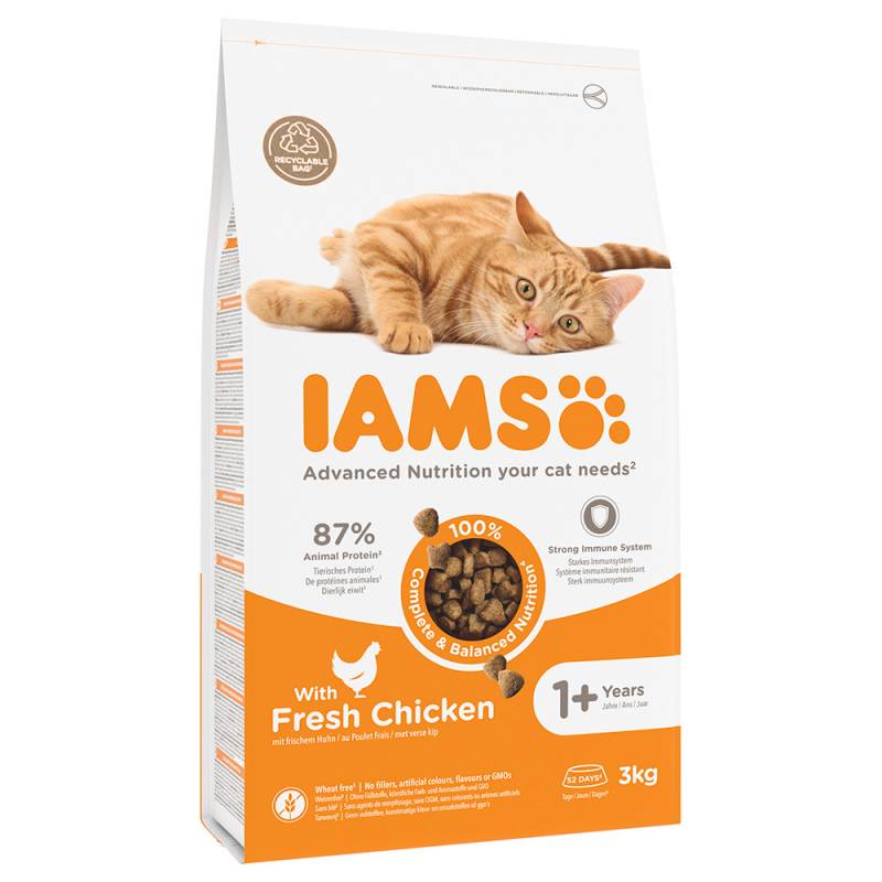 IAMS Advanced Nutrition Adult Cat mit Huhn - 3 kg von Iams